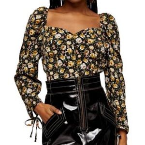 Top shop floral design dress